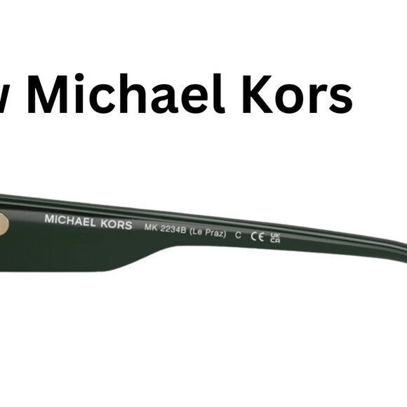 New Michael Kors Le Praz Bosco Geometric Cat Eye Sunglasses main image 5